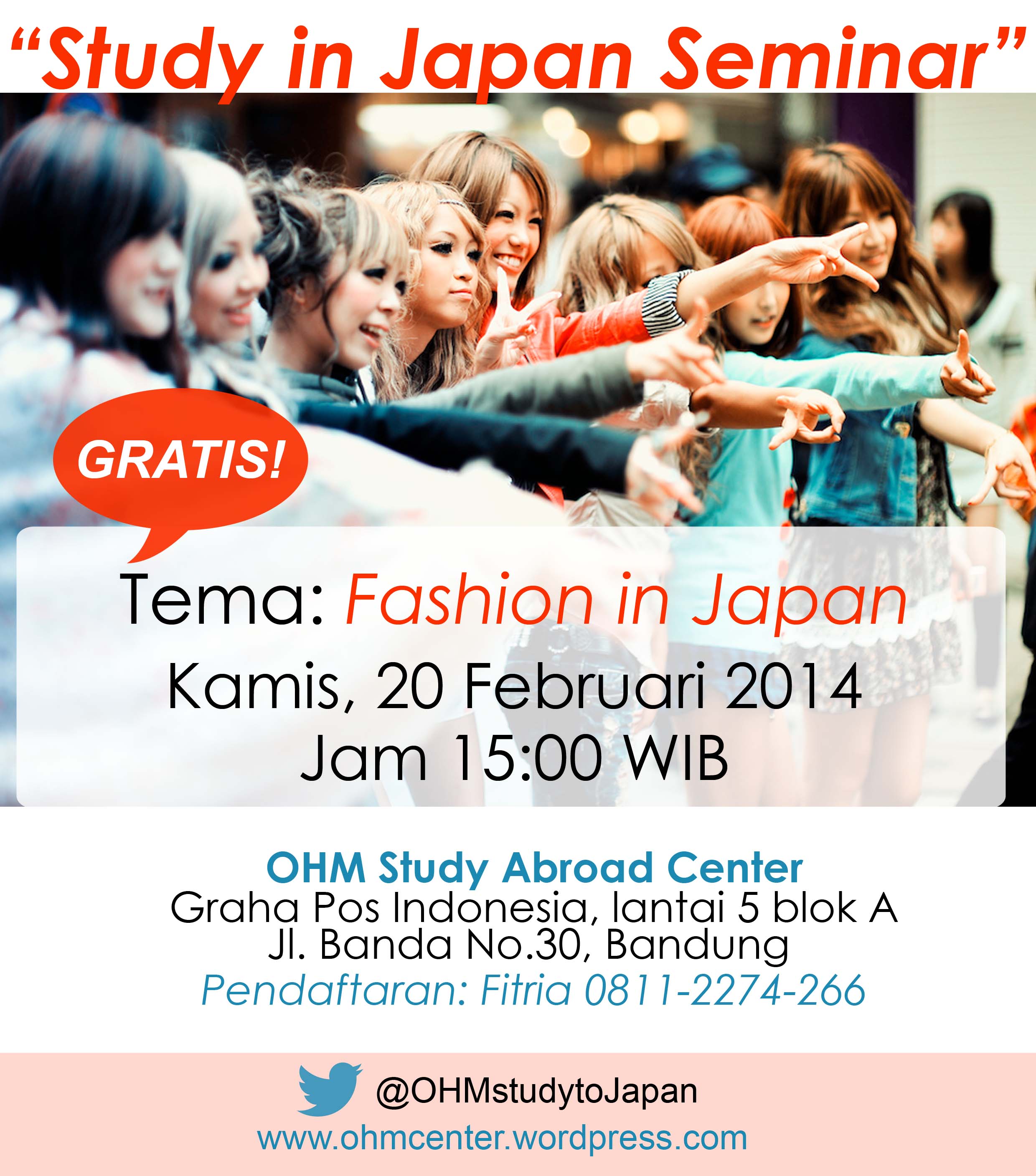 Study in Japan Seminar (Kamis, 20 Februari 2014)